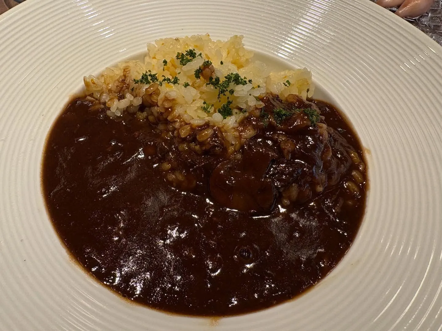 毎年例大祭で店頭販売している好評のハヤシライス