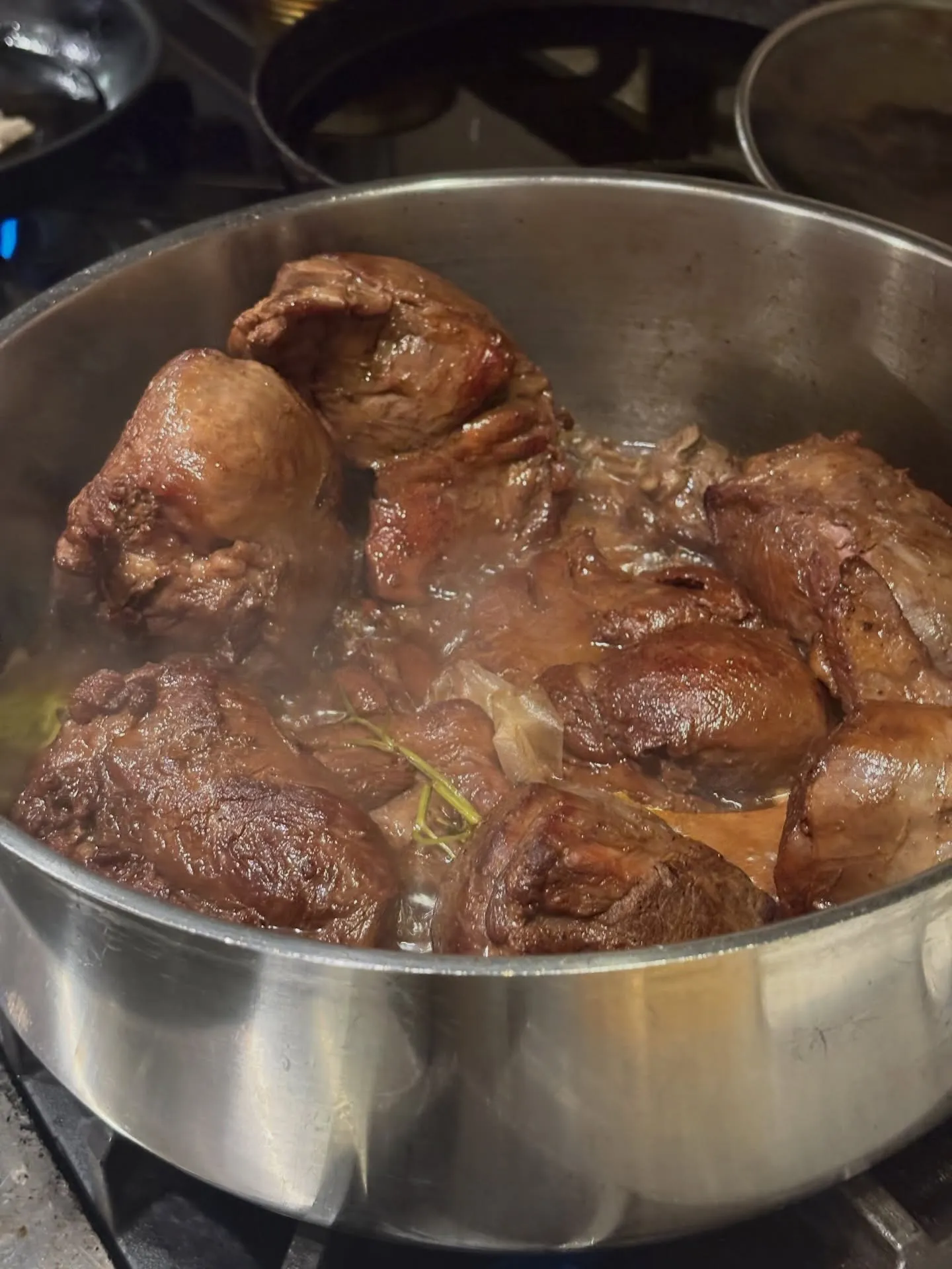 照り照り仕上げの
